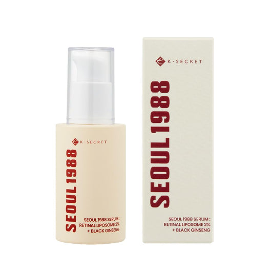 KSECRET SEOUL 1988 Serum: Retinal Liposome 2% + Black Ginseng, 30ml